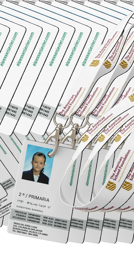 Credencial PVC escolar